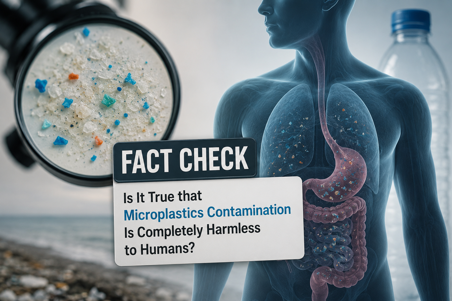 Fact Check: Is It True that Microplastics Contamination Is Completely Harmless to Humans?
