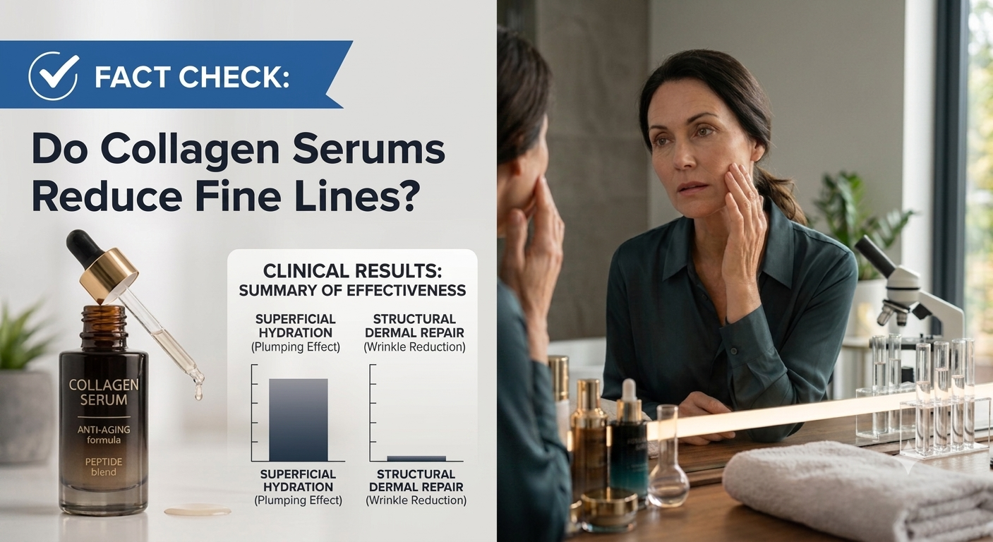 Fact Check: Do Collagen Serums Reduce Fine Lines?