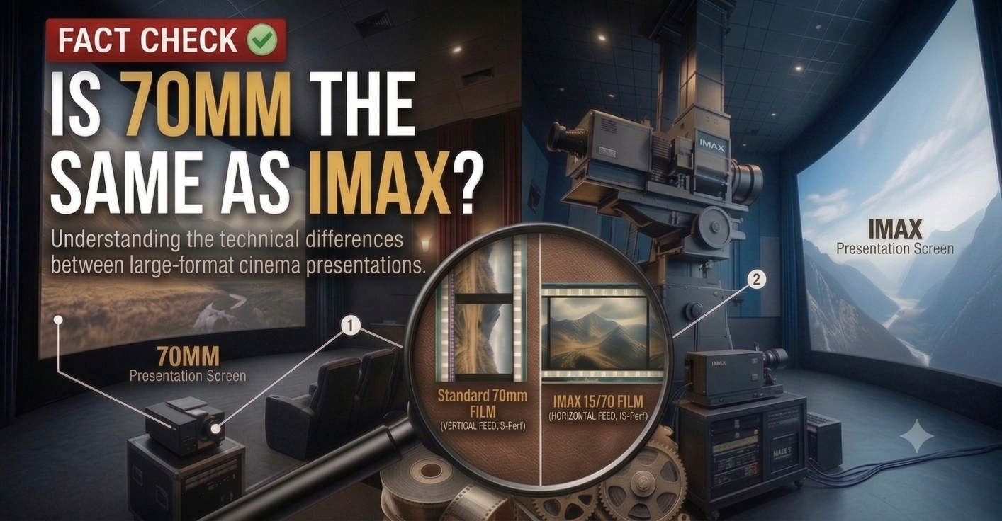 Fact Check: Is 70MM the Same as IMAX?