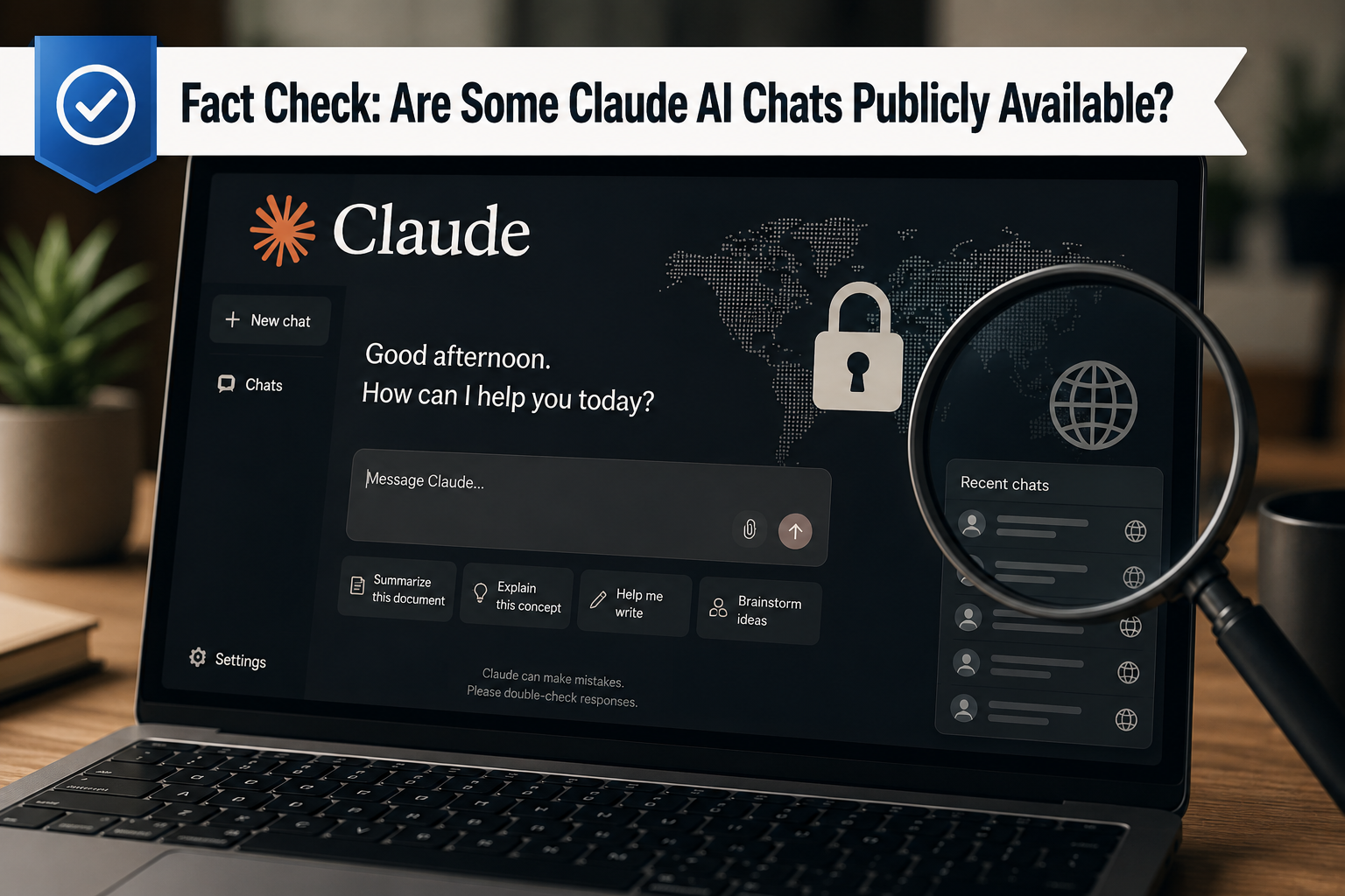 Fact Check: Are Some People's Chats With Claude AI Publicly Available Online?