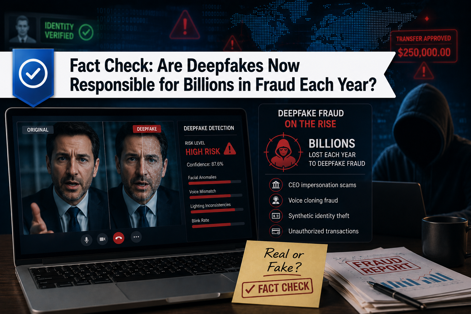 Fact Check: Are deepfake scams now responsible for billions in fraud each year?